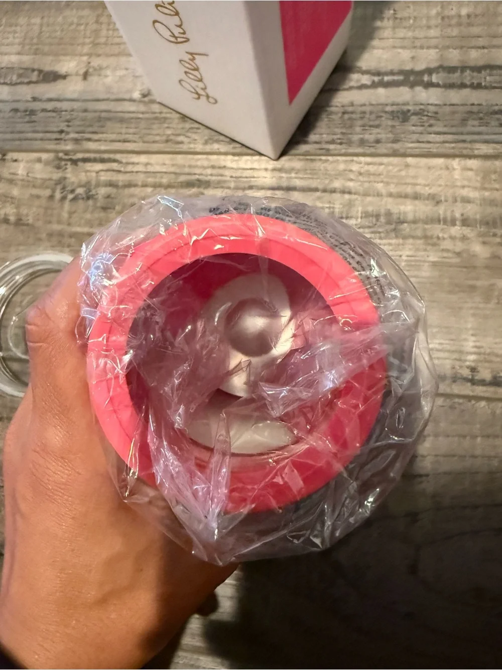 Lily Pulitzer insulated can turtle tumbler